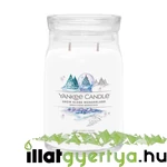 Kép 1/6 - Yankee Candle® Snow Globe Wonderland Signature nagy üveggyertya