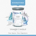 Kép 3/7 - Snow Globe Wonderland Signature nagy poharas gyertya