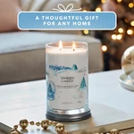Kép 4/7 - Snow Globe Wonderland Signature nagy poharas gyertya
