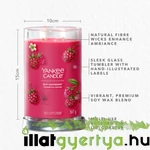 Kép 3/6 - Red Raspberry Signature nagy poharas gyertya 567 g