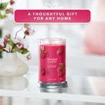Kép 5/6 - Yankee Candle® Red Raspberry Signature nagy poharas gyertya 567 g