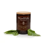 Kép 3/8 - WoodWick® Tomato Leaf & Basil ReNew nagy üveggyertya 368 g