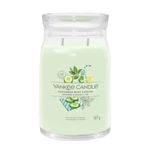 Kép 1/3 - Yankee Candle® Cucumber Mint Cooler Signature nagy üveggyertya