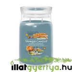 Kép 1/6 - Yankee Candle® Evening Riverwalk Signature nagy üveggyertya