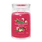 Kép 1/9 - Yankee Candle® Holiday Cheer Signature nagy üveggyertya