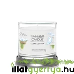 Kép 2/4 - Clean Cotton Signature kis poharas gyertya 122 g