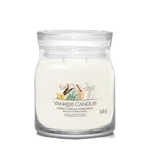 Kép 1/4 - Yankee Candle® Sweet Vanilla Horchata Signature közepes üveggyertya