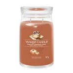 Kép 1/6 - Yankee Candle® Pumpkin Cinnamon Swirl Signature nagy üveggyertya