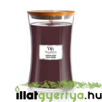 Kép 1/4 - WoodWick® Phantom Cherry nagy üveggyertya