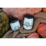Kép 2/4 - Brown Butter Pumpkin Creamery nagy üveggyertya