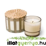 Kép 4/4 - Cotton & Teak Al Fresco nagy üveggyertya