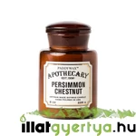 Kép 1/3 - Persimmon Chestnut Apothecary üveggyertya