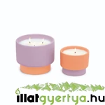 Kép 2/2 - Violet & Vanilla Color Block kis kerámia gyertya 170 g