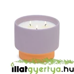 Kép 1/2 - Paddywax™ Violet & Vanilla Color Block nagy kerámia gyertya