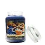 Kép 2/4 - Cheerful Candle® Blueberry Muffins nagy üveggyertya 680 g