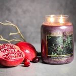 Kép 3/4 - Cheerful Candle® Branches & Berries nagy üveggyertya 680 g