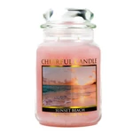 Kép 1/3 - Cheerful Candle® Sunset Beach nagy üveggyertya 680 g