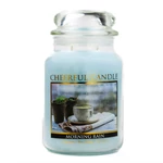 Kép 1/3 - Cheerful Candle® Cheerful Candle® Morning Rain nagy üveggyertya 680 g