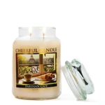 Kép 2/3 - Cheerful Candle® Parisian Café nagy üveggyertya 680 g