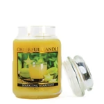 Kép 2/3 - Cheerful Candle® Sparkling Starfruit nagy üveggyertya 680 g