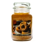 Kép 1/4 - Cheerful Candle® Apple Cider Donut nagy üveggyertya 680 g