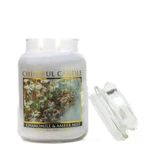Kép 2/3 - Cheerful Candle® Chamomile & Amber Mist nagy üveggyertya 680 g