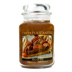 Kép 1/3 - Cheerful Candle® Cheerful Candle® Pecan Pie nagy üveggyertya 680 g