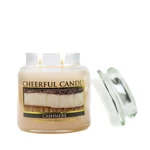 Kép 2/3 - Cheerful Candle® Cashmere közepes üveggyertya 454 g