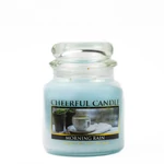 Kép 1/3 - Cheerful Candle® Cheerful Candle® Morning Rain közepes üveggyertya 454 g