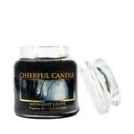Kép 2/3 - Cheerful Candle® Midnight Grove közepes üveggyertya 454 g