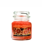 Kép 1/4 - Cheerful Candle® Cheerful Candle® Blood Orange közepes üveggyertya 454 g