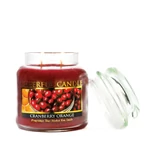 Kép 2/3 - Cheerful Candle® Cranberry Orange közepes üveggyertya 454 g