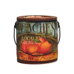 Kép 1/2 - Cheerful Candle® Farm Fresh Juicy Peach nagy üveggyertya 567 g