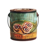 Kép 1/2 - Cheerful Candle® Farm Fresh Praline Caramel Sticky Buns nagy üveggyertya 567 g