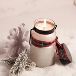 Kép 2/2 - Cheerful Candle® Snowman Welcome Wreath kis üveggyertya 283 g