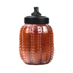 Kép 1/2 - Cheerful Candle® Pumpkin Papa's Pumpkin Pie nagy üveggyertya 737 g
