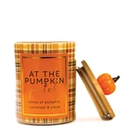 Kép 2/2 - Cheerful Candle® Seasonal At The Pumpkin Patch közepes üveggyertya 283 g