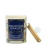 Kép 2/2 - Cheerful Candle® Seasonal Mountain Chalet Retreat közepes üveggyertya 283 g