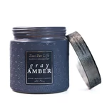 Kép 2/2 - Cheerful Candle® Zest for Life Gray Amber nagy üveggyertya 794 g