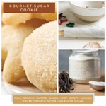 Kép 3/3 - Keepers of the Light® Gourmet Sugar Cookie nagy üveggyertya 964 g