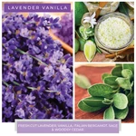 Kép 3/3 - Cheerful Candle® Lavender Vanilla nagy üveggyertya 680 g