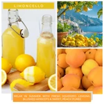 Kép 3/3 - Cheerful Candle® Limoncello közepes üveggyertya 454 g