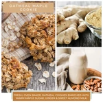 Kép 3/3 - Cheerful Candle® Oatmeal Maple Cookie nagy üveggyertya 680 g