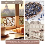 Kép 3/3 - Cheerful Candle® Parisian Café közepes üveggyertya 454 g