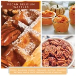 Kép 3/4 - Cheerful Candle® Pecan Belgium Waffles mini viasz 55 g