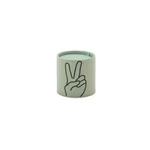 Kép 1/6 - Paddywax™ Lavender & Thyme Impressions "Peace" kerámia gyertya