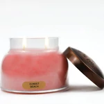 Kép 2/3 - Keepers of the Light® Sunset Beach közepes üveggyertya 624 g