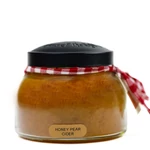 Kép 1/3 - Keepers of the Light® Honey Pear Cider közepes üveggyertya 624 g