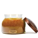 Kép 2/3 - Keepers of the Light® Honey Pear Cider közepes üveggyertya 624 g