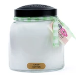 Kép 1/3 - Keepers of the Light® Crisp Cotton nagy üveggyertya 964 g